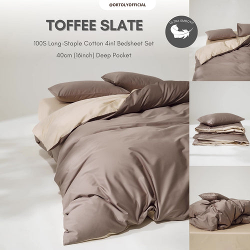 Cotton Long Staple TOFFEE SLATE Minimalist Series (16 Inch)