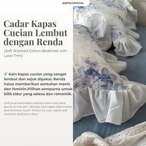 Cotton LUNAR BLOSSOM Flora Series (14inch)