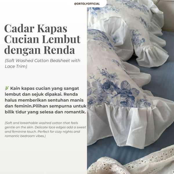 Cotton LUNAR BLOSSOM Flora Series (14inch)
