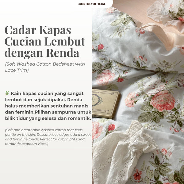 Cotton ANNA MANOR Flora Series (14inch)