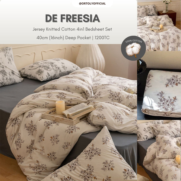 Cotton Premium Jersey Knit DE FRESSIA Minimalist Series (16 Inch)