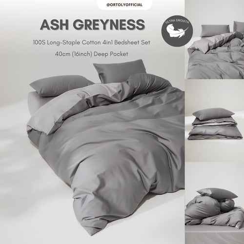 Cotton Long Staple ASH GREYNESS Minimalist Series (16 Inch)
