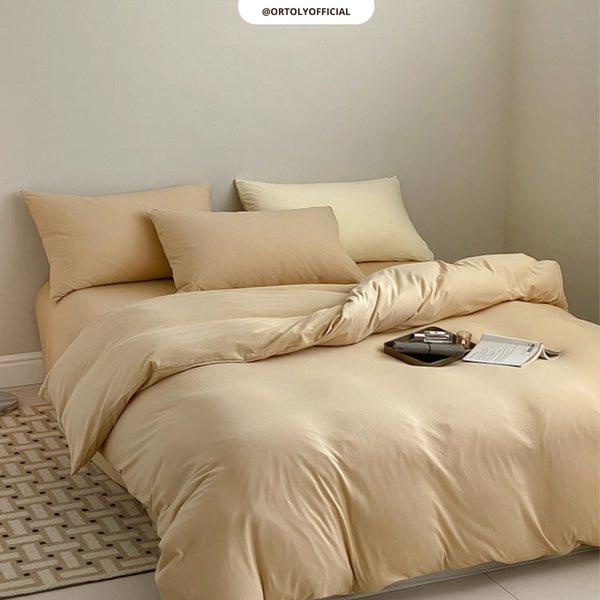 Cotton Premium Jersey Knit MILKY SAND Minimalist Series  (16 Inch)