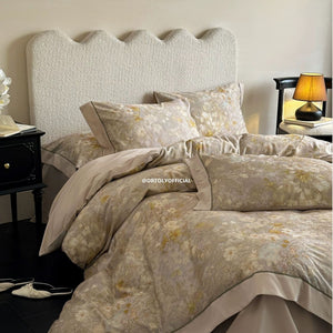 Brushed Cotton GOLDEN AMBER Flora Series (16inch)
