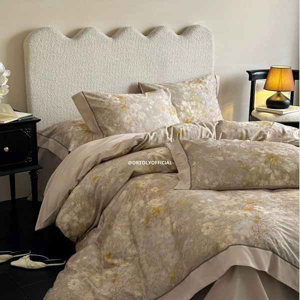 Brushed Cotton GOLDEN AMBER Flora Series (16inch)