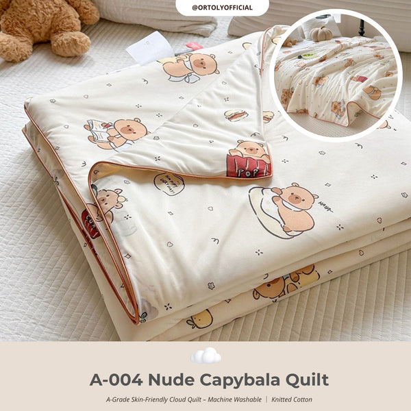 Grade A - Super Soft Knitted Cotton Blanket (Baby/Kids/Adult)