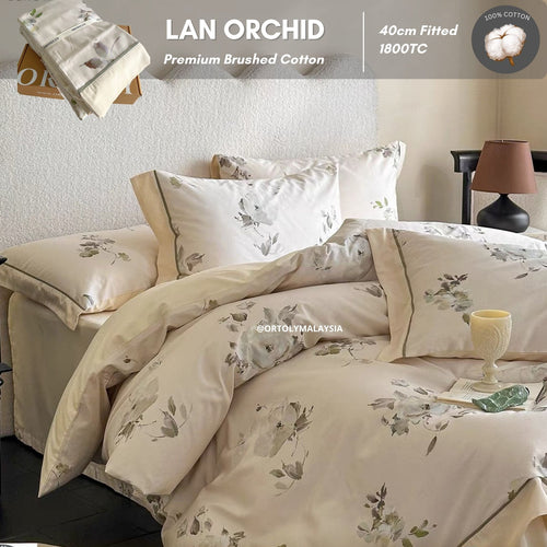 Brushed Cotton LAN ORCHID Flora Series (16inch)