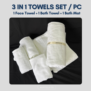Cotton Towels Set 5-Star 🌟 Premium Hotel Standard Face Towel | Bath Towel | Carpet