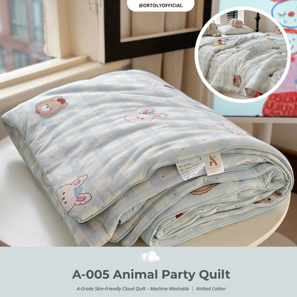Grade A - Super Soft Knitted Cotton Blanket (Baby/Kids/Adult)