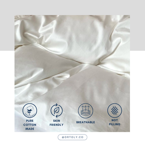 Cotton Sateen 5 🌟  HOTEL GRADE Bedsheets Set