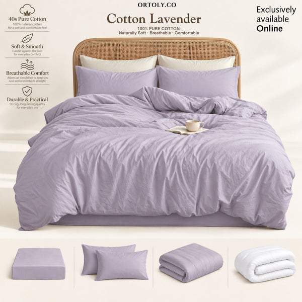 Cotton Lavender Japanese Style (14inch)