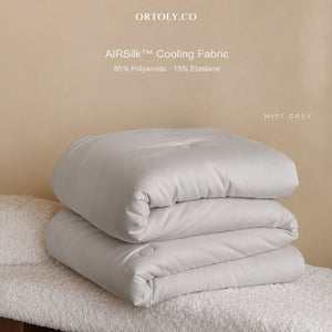 AirSilk™ MIST GREY Cooling Bedsheet  (16Inch)