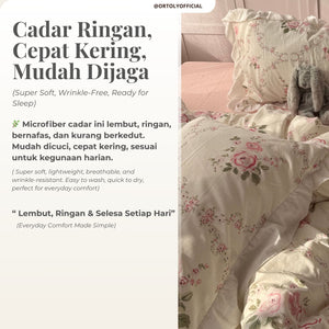Microfiber ROSE BLISS Flora Series (14inch)