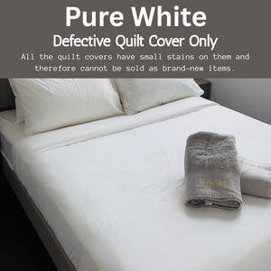 Defective Quilt Cover Only Microfiber Material (Not Returnable)