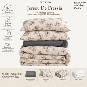 Cotton Premium Jersey Knit DE FRESSIA Minimalist Series (16 Inch)