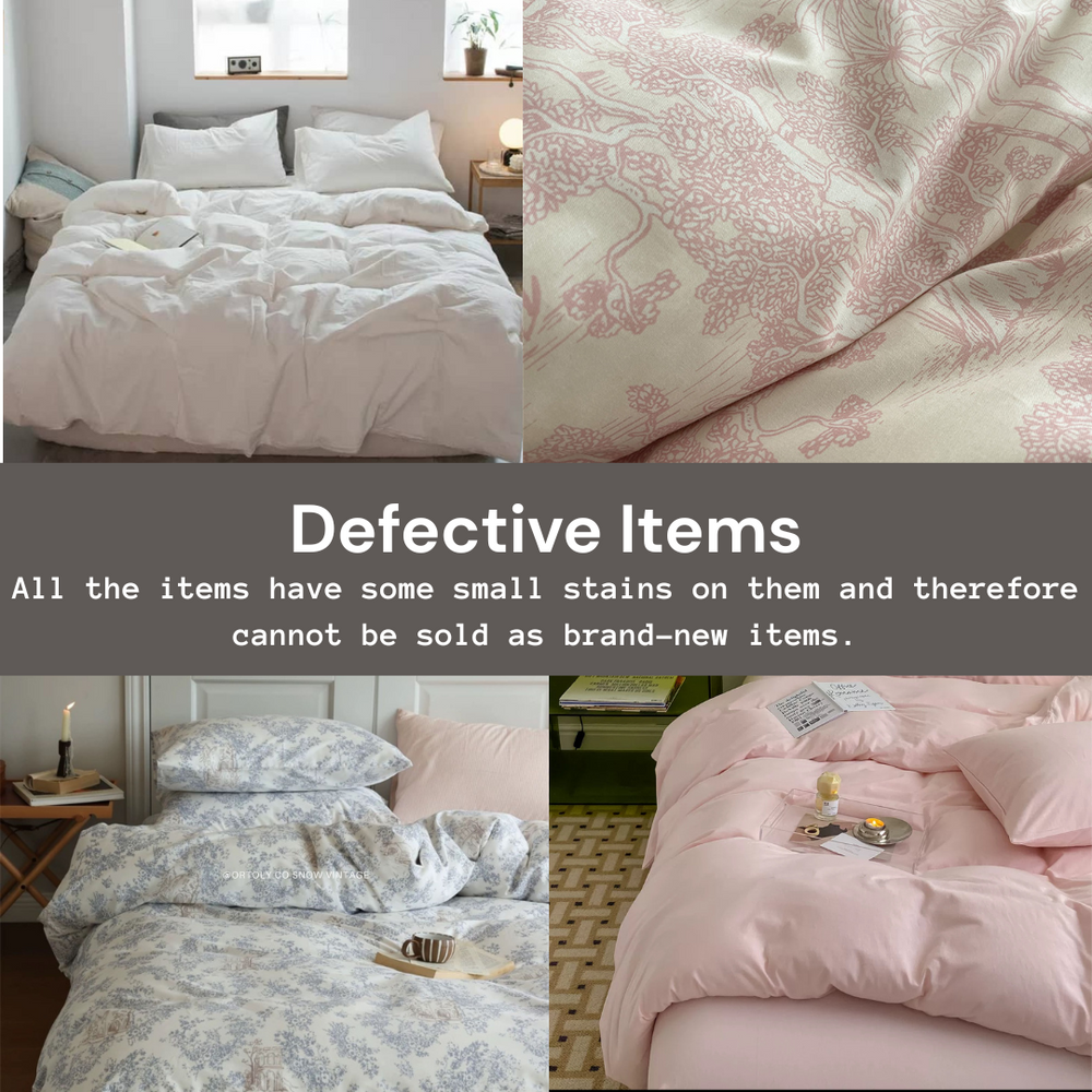 Defective Items Cotton Microfiber Material (Not Returnable)