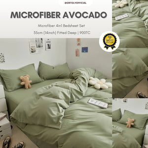 Microfiber Avocado Muji Series (14inch)