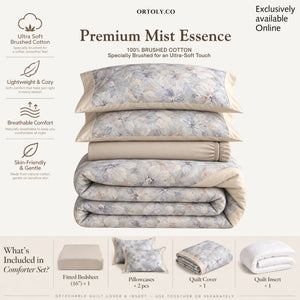 Brushed Cotton MIST ESSENCE Flora Series (16inch)