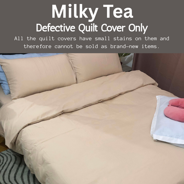 Defective Quilt Cover Only Microfiber Material (Not Returnable)