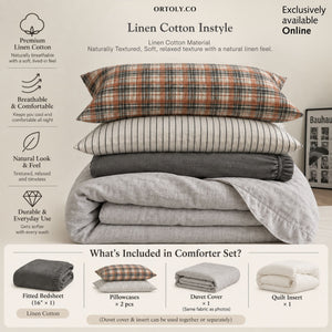 Linen Cotton INSTYLE Japanese Linen Series (14inch)