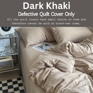 Defective Quilt Cover Only Microfiber Material (Not Returnable)