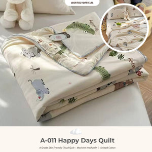 Grade A - Super Soft Knitted Cotton Blanket (Baby/Kids/Adult)