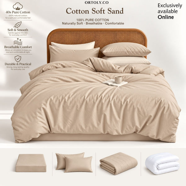 Cotton SOFT SAND Japanese Style (14inch)