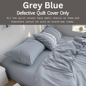 Defective Quilt Cover Only Microfiber Material (Not Returnable)