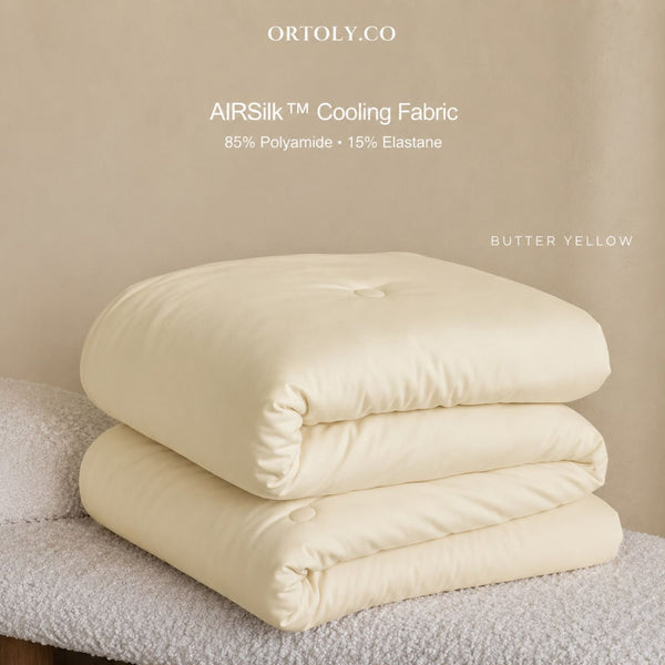 AirSilk™ VANILLA MOON Cooling Bedsheet  (16Inch)