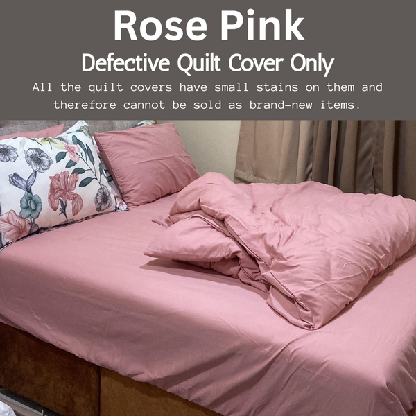 Defective Quilt Cover Only Microfiber Material (Not Returnable)