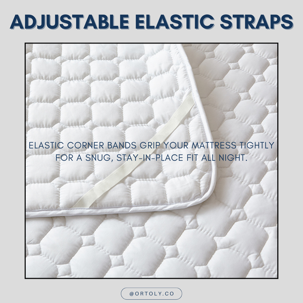 Brushed Fabric Mattress Topper | Mattress Protector