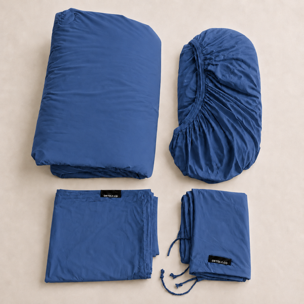 AirSilk™ DEEP OCEAN Cooling Bedsheet  (16Inch)