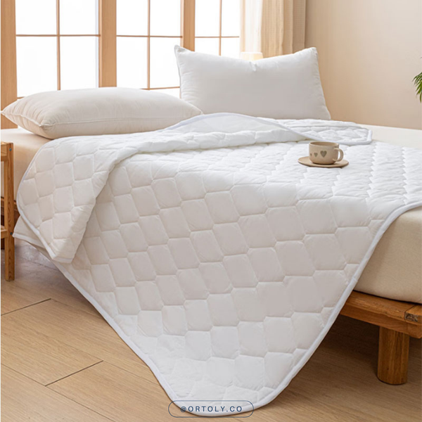 Brushed Fabric Mattress Topper | Mattress Protector