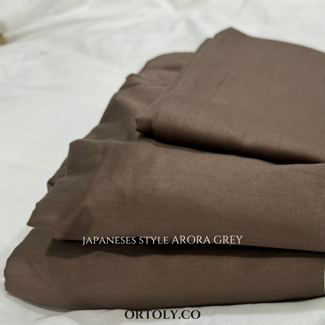 Cotton Arora Grey Japanese Style (14inch)