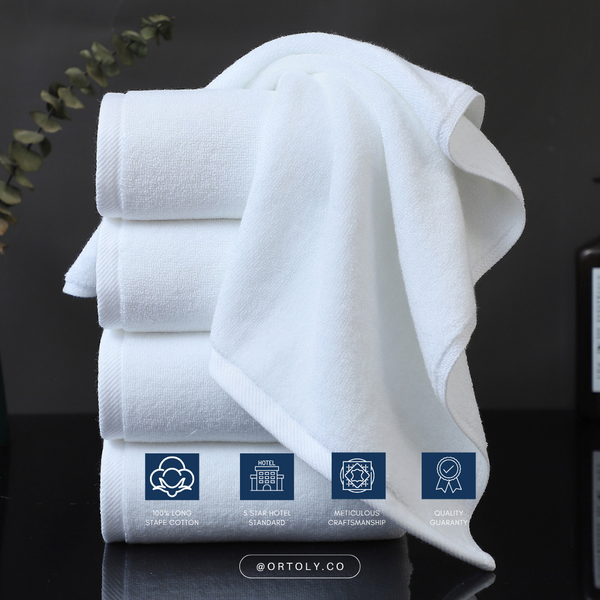 Cotton Towels Set 5-Star 🌟 Premium Hotel Standard Face Towel | Bath Towel | Carpet