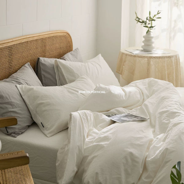 Cotton Ivory White Japanese Style(14inch)
