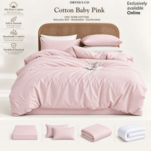 Cotton Baby Pink Japanese Style (14inch)