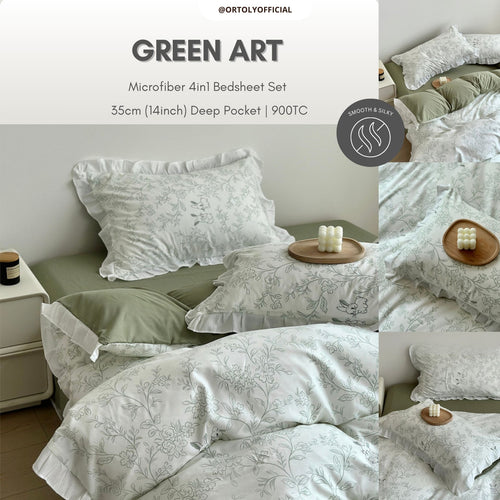 Microfiber GREEN ART Flora Series (14inch)