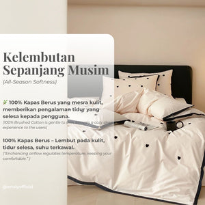 Brushed Cotton Romance Pearl Flora Series (16inch)
