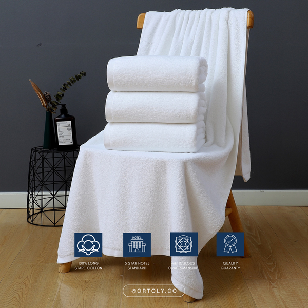 Cotton Towels Set 5-Star 🌟 Premium Hotel Standard Face Towel | Bath Towel | Carpet
