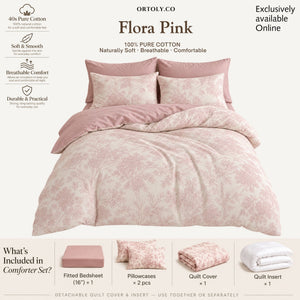 Cotton Dior Pink Flora Series (16inch)