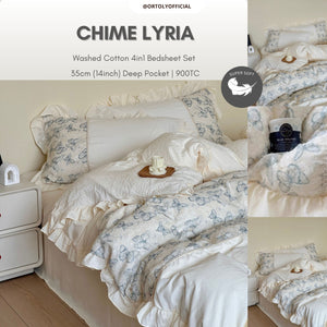 Washed Cotton CHIME LYRIA Flora Series (14inch)