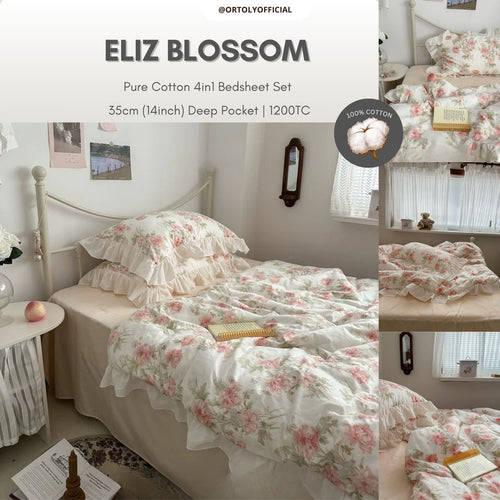 Cotton ELIZ BLOSSOM Flora Series (14inch)