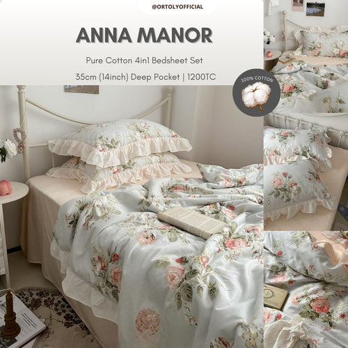 Cotton ANNA MANOR Flora Series (14inch)