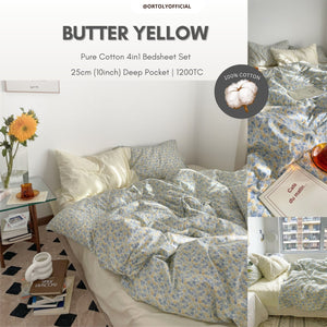 Cotton Butter Milk Flora Series (10inch)