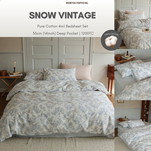 Cotton Snow Vintage Flora Series (14inch)