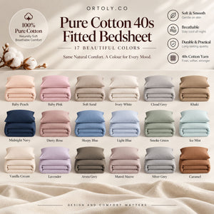Cotton Light Blue Japanese Style (14inch)