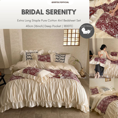Extra-Long Staple Cotton Bridal Senerity Wedding (16inch)