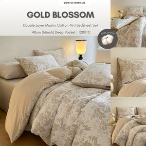 Cotton Gold Blossoms Flora Series (16inch)
