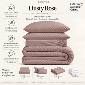 Cotton Dusty Rose Japanese Style (14inch)